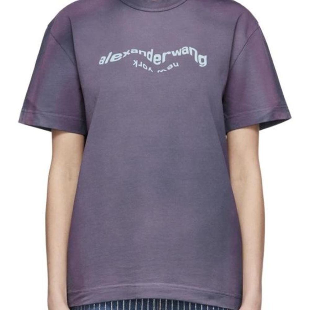 Alexander Wang Purple Tee